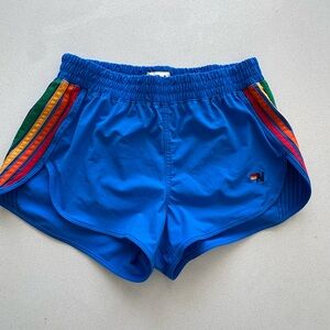 Aviator Nation Blue Athletic Shorts